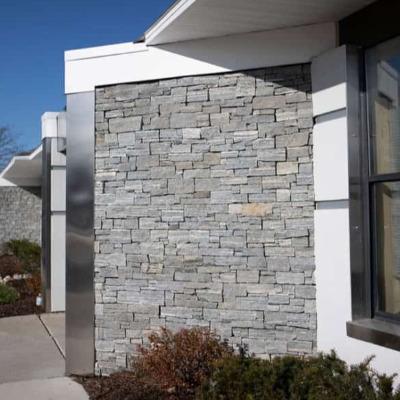 Realstone Systems Estate Bristol Black Splitface Corner 8"x18"