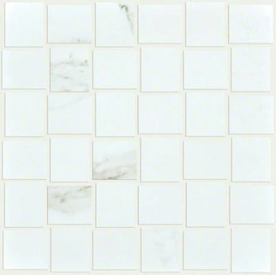 Shaw Tile Range Calacatta Mosaic Polish 12"x12"