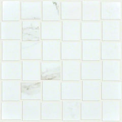 Shaw Tile Range Calacatta Mosaic Polish 12"x12"