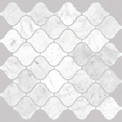 Shaw Tile Chateau Lantern Bianco Carrara 12x12