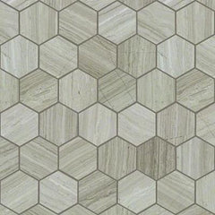 Shaw Tile Chateau Hexagon Rockwood 10x12