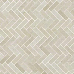 Shaw Tile Chateau Herringbone Crema Marfil 12x12