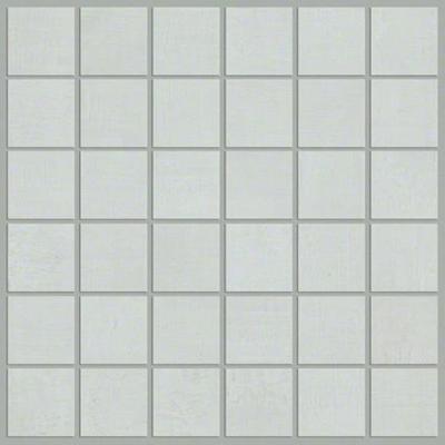 Shaw Tile Tessuto Bianco Mosaic 12"x12"