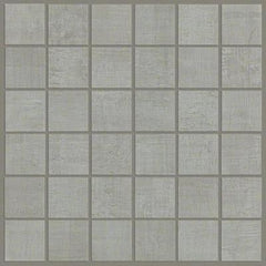 Shaw Tile Tessuto Grigio Mosaic 12"x12"
