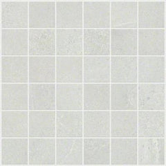 Shaw Tile Sculpture Mosaic White 12"x12"