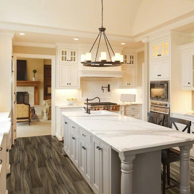 Aspenwood Porcelain Tile Collection Café - 9"x48" - FloorLife