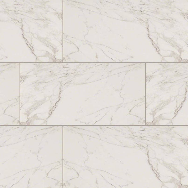 Pietra Porcelain Collection Carrara - 12"x24" - FloorLife