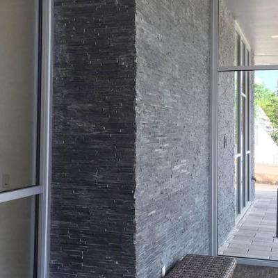 Realstone Systems Shadowstone Charcoal Natural Corner