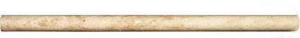 Travertine Tile Collection Tuscany Classic Chiaro Pencil Molding 3/4"x3/4"x12" - FloorLife