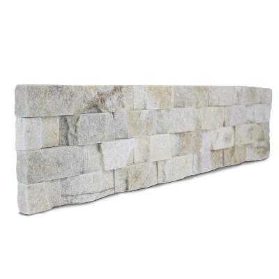 Realstone Systems Shadowstone Chiseled Silver Alabaster Natural End 6"x24"