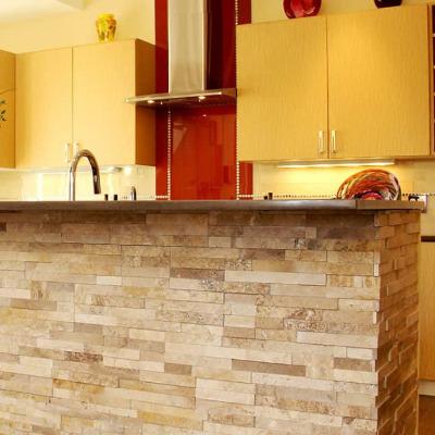 Realstone Systems Collection Latte Honed Panel 6"x24"