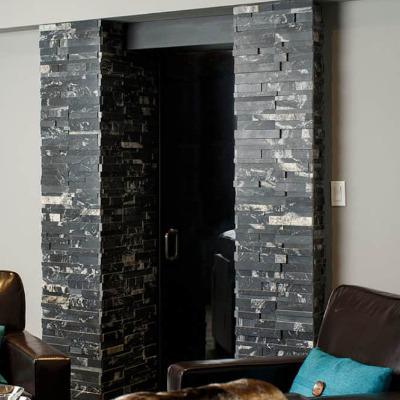 Realstone Systems Collection Nero Honed Panel 6"x24"