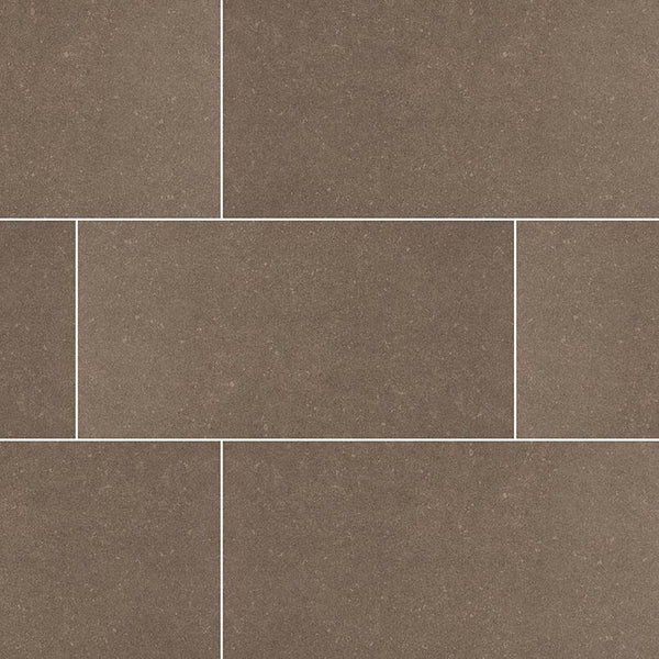 Dimensions Porcelain Tile Collection Concrete - 12"x24" - FloorLife