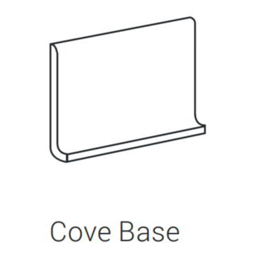 Daltile Volume 1.0 Intensity Pebble VL72 Cove Base 6"x12"