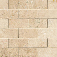 Marble Tile Collection Crema Cappuccino 2"x4" - FloorLife