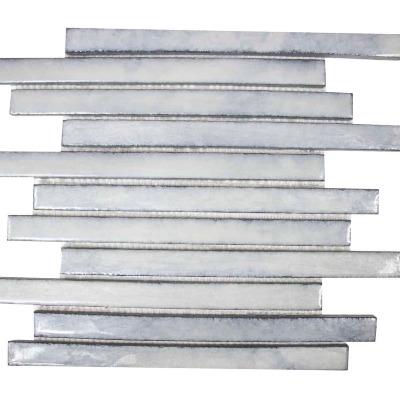Realstone Systems Erin Adams Tempered Fog Glazed Strips 1"x12"