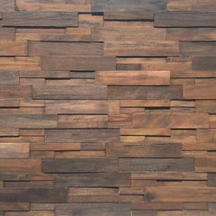 Realstone Systems Reclaimed Wood Dark Panel 12"x24"