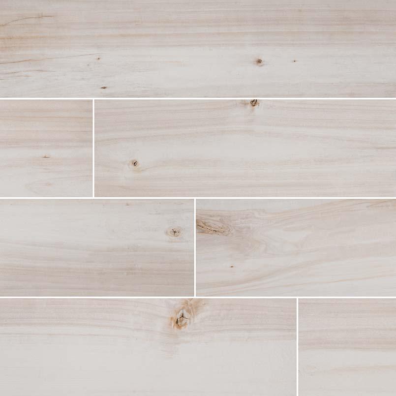 Havenwood Porcelain Tile Collection Dove Wood - 8"x36" - FloorLife