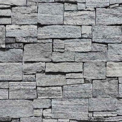 Realstone Systems Estate Bristol Black Splitface Panel 8"x18"