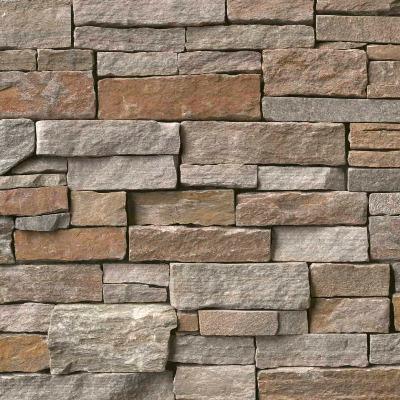 Realstone Systems Estate Greystone Gold Splitface Panel 8"x18"