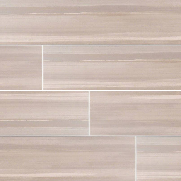 Watercolor Porcelain Tile Collection Grigio - 12"x24" Tile - FloorLife