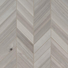 Havenwood Porcelain Tile Collection Platinum Wood Chevron - 12"x15" - FloorLife