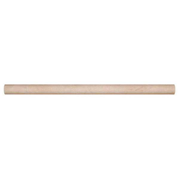 Travertine Tile Collection Tuscany Ivory 3/4"x3/4"x12" Pencil Molding - FloorLife