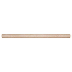 Travertine Tile Collection Tuscany Ivory 3/4"x3/4"x12" Pencil Molding - FloorLife