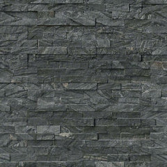 MSI Ledgestone Veneer - GLACIAL BLACK PANEL - Splitface - FloorLife