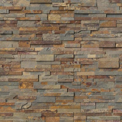 MSI Ledgestone Veneer - GOLD RUSH PANEL - Natural - FloorLife