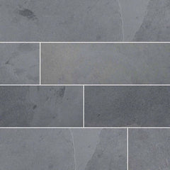 Slate Tile Collection Montauk Black 24"x24" - FloorLife