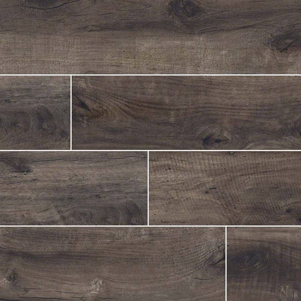 Country River Porcelain Collection Moss - 8"x48" Plank - FloorLife