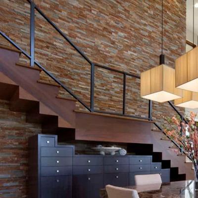 Realstone Systems Ledgestone Mountain Rust Splitface Panel 6"x24"