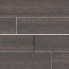 Turin Ceramic Tile Collection Nero - 6"x24" - FloorLife