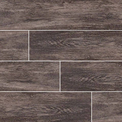 Upscape Porcelain Tile Collection Nero - 6"x40" - FloorLife