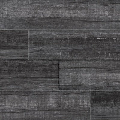 Belmond Ceramic Tile Collection Obsidian - 8"x40" - FloorLife