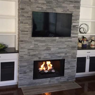 Realstone Systems Collection White Birch Honed Hearth Type C Right 20"x20"