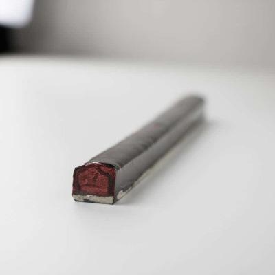 Realstone Systems Erin Adams Tempered Ruby Glazed Bullnose Trim .75"x11.75"