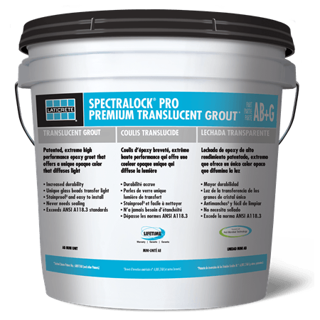 LATICRETE SPECTRALOCK® PRO Premium Translucent Grout - Full Kit