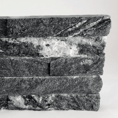 Realstone Systems Collection Nero Ledgestone Splitface End