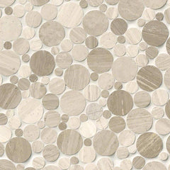 Marble Tile Collection Serentity Stone Pebble - FloorLife