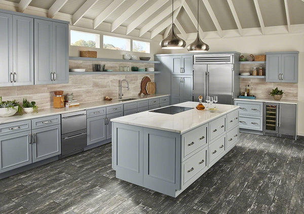 Vintage Collection Silver Wood Look Porcelain Tile - 8"x36" Plank - FloorLife