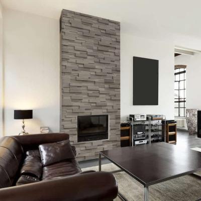 Realstone Systems Collection Smoky Birch Dimensional Honed Panel 6"x24"
