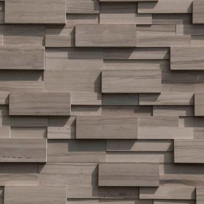 Realstone Systems Collection Smoky Birch Dimensional Honed Panel 6"x24"