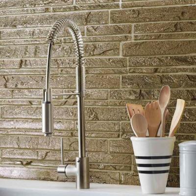 Realstone Systems Erin Adams Tempered Pale Gold Glazed Mosaic 12"x12"