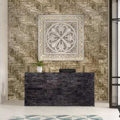 Realstone Systems Erin Adams Tempered Pale Gold Glazed Tile 3"x11.75"