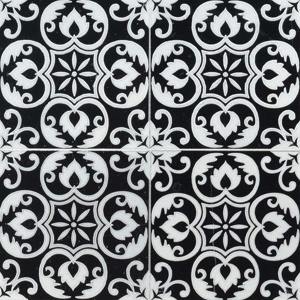 Tetris Florita Nero 6x6 - FloorLife