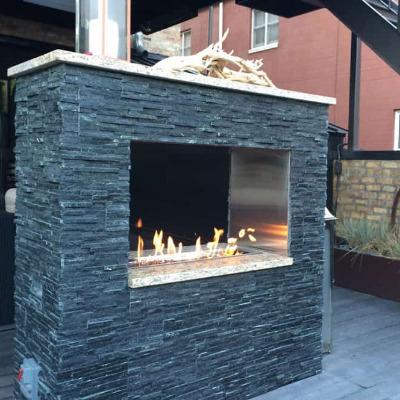 Realstone Systems Thinstone Midnight Sky Shadow Natural Corner