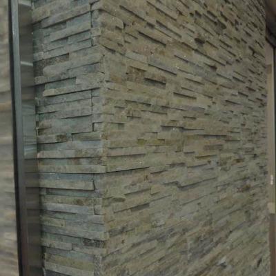 Realstone Systems Thinstone Silver Alabaster Shadow Natural Corner