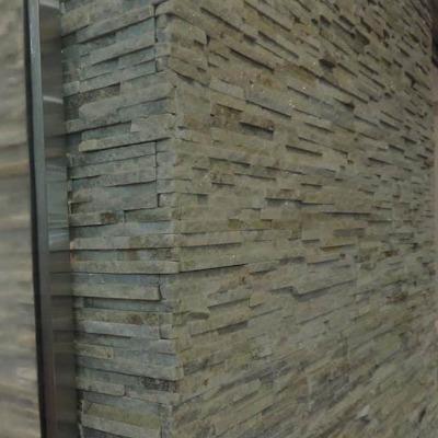 Realstone Systems Thinstone Silver Alabaster Shadow Natural Panel 6"x24"